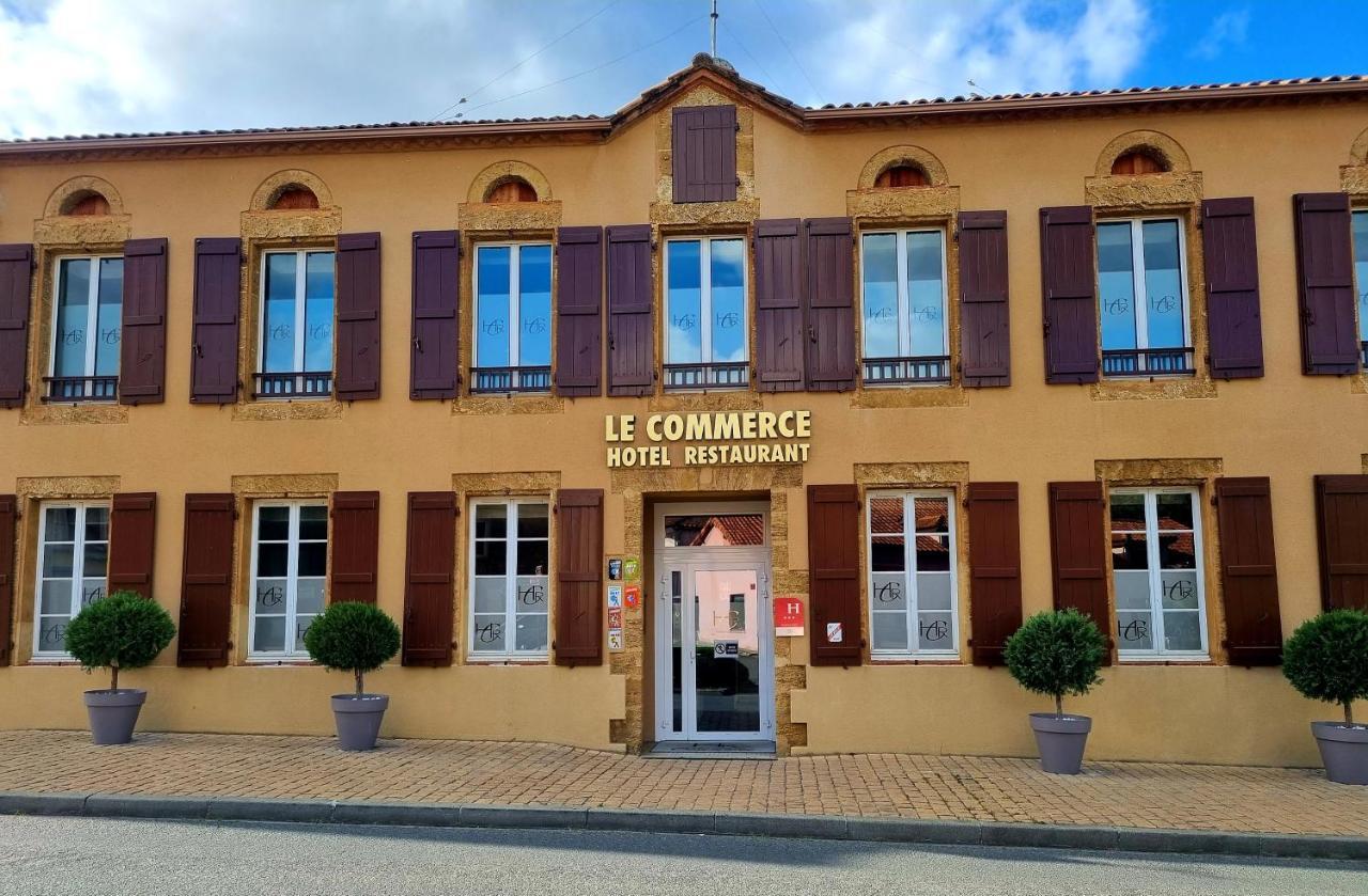 Hotel Restaurant Du Commerce Estang Ngoại thất bức ảnh
