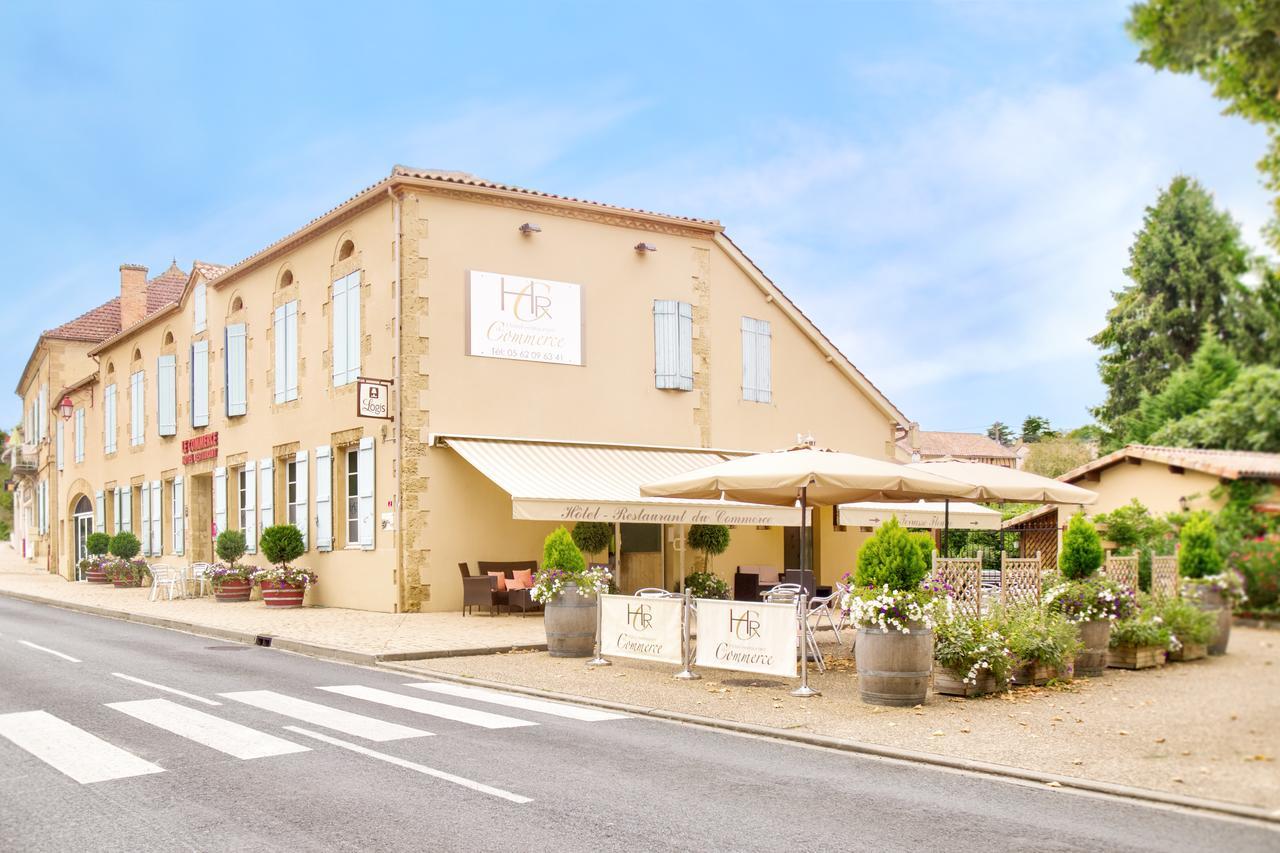 Hotel Restaurant Du Commerce Estang Ngoại thất bức ảnh